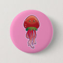 Search for kawaii strawberry badges Red