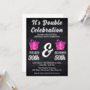 Search for adult twins cards invites Adult joint party