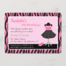Search for zebra print party invitations Tween