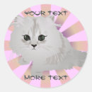 Search for cute fluffy stickers Kitten