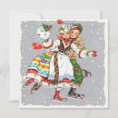 Search for vintage ice skating christmas cards Couple