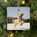 Search for mixed breed dog christmas tree decorations Animal