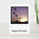 Search for stunning birthday cards Sunset