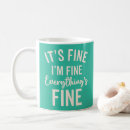 Search for stress humor mugs Quote