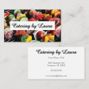 Search for food service business cards Caterer