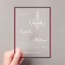 Search for deep red wedding invitations Luxury
