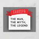 Search for the myth postcards Legend