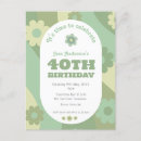 Search for 40th birthday postcards Floral