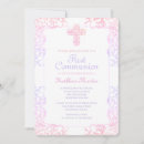 Search for girl first communion invitations Blush