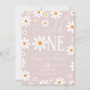 Search for daisy party invitations Retro
