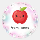 Search for teachers apple stickers Thank you