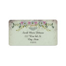 Search for wedding guest return address labels Floral