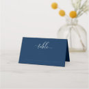 Search for place cards Navy blue