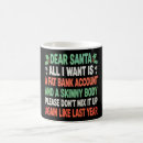 Search for skinny mugs Santa