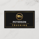 Search for truck driver business cards Logistics