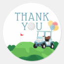 Search for golf thank you stickers Hole in one