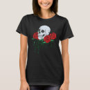 Search for skulls and roses tshirts Floral