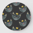 Search for cat face clocks Cartoon