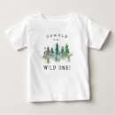 Search for wild one baby boy tshirts Forest