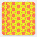 Search for orange yellow stickers Bright colours