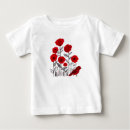 Search for red poppies tshirts Garden