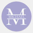 Search for elegant purple stickers Business
