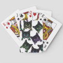 Search for cool cat playing cards Feline