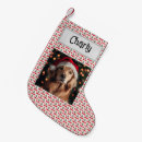 Search for pet christmas stockings Golden retriever