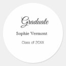 Search for graduation year stickers Calligraphy typography elegant