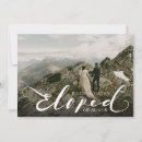 Search for post marriage party invitations Elopement