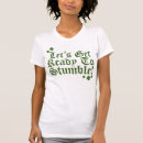 Search for lets get ready to stumble tshirts Green beer day