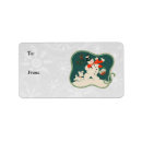 Search for christmas dog return address labels Green