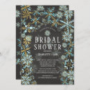 Search for winter wonderland bridal shower invitations Snowflakes