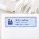 Search for baby boy return address labels Train
