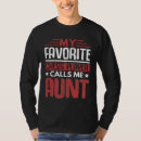 Search for favorite aunt tshirts Player