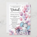 Search for virtual baby boy shower invitations Elephant