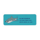 Search for great white return address labels Ocean