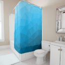 Search for geometric shower curtains Blue