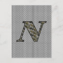 Search for modern monogram postcards Initial