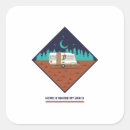 Search for home is where stickers Camping