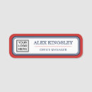 Search for red name tags Minimalist