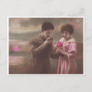 Search for romantic postcards Vintage