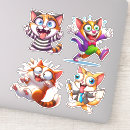 Search for mad cat stickers Cartoon