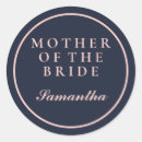 Search for mother of the bride stickers Elegant