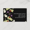 Search for dinner business cards Restaurant