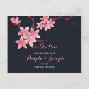 Search for cherry blossom save the dates Watercolor