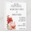 Search for blank wedding invitations Red