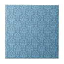 Search for blue damask tiles Background