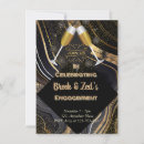 Search for black silver champagne invitations Celebration
