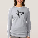 Search for bass clef tshirts Heart
